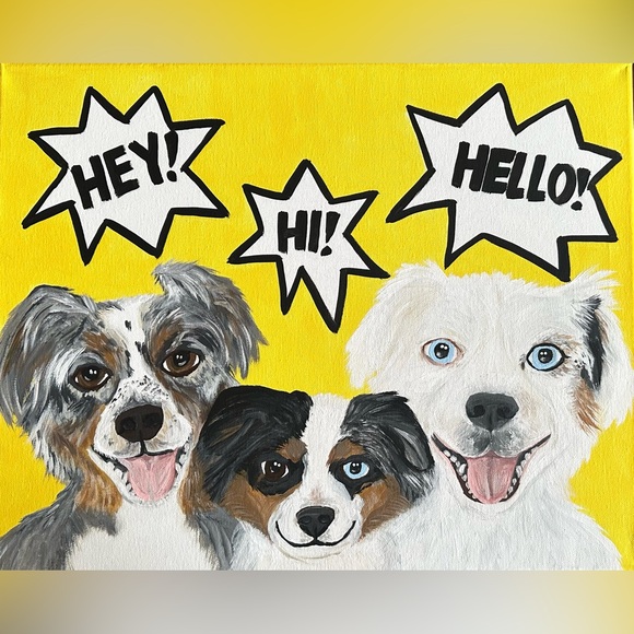 Custom “PET POP” Portraits - Picture 2 of 16